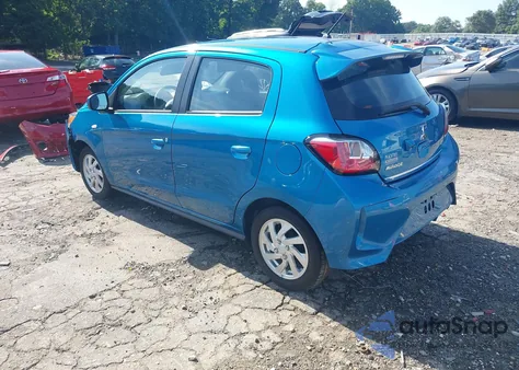 2024 Mitsubishi Mirage Es/Le z USA, uszkodzony, nr VIN ML32AUHJ5RH007361